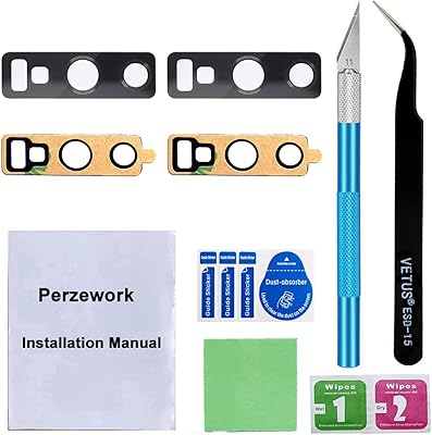 Perzework 2pcs kit de monture d'objectif de caméra arrière d'origine pour samsung. Avec plus de 300000 références, DIAYTAR COTE D'IVOIRE est la boutique en ligne idéale pour les clients qui cherchent une grande variété de produits. De la mode à l'électronique, en passant par les produits pour la maison et les loisirs, cette boutique en ligne a tout pour répondre aux besoins de tous. DIAYTAR COTE D'IVOIRE est la destination préférée des clients ivoiriens pour faire du shopping en ligne.