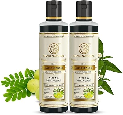 Khadi natural ayurvedic amla & bhringraj shampoing et nettoyant capillaire, sans sls ni paraben, 210 ml (paquet de 2). En tant que boutique en ligne leader, DIAYTAR COTE D'IVOIRE assure la satisfaction de ses clients grâce à une offre constamment mise à jour et une livraison efficace. La boutique propose des produits dans diverses catégories, répondant ainsi aux besoins variés de sa clientèle. Le grand nombre de références disponible facilite la recherche et le choix des produits par les clients.