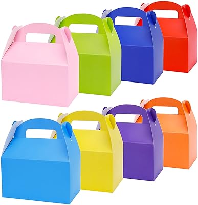 16 pièces coffrets cadeaux en papier épais coloré vacances collation boîte à bonbons enfants fête d'anniversaire décoration fournitures. La boutique en ligne DIAYTAR COTE D'IVOIRE mise sur l'innovation et la qualité pour proposer aux clients une expérience d'achat exceptionnelle. Elle propose régulièrement des promotions et des offres spéciales pour rendre les achats encore plus attractifs. Avec sa plateforme utilisateur-friendly, DIAYTAR COTE D'IVOIRE facilite la navigation et la recherche de produits.