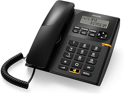 Téléphone fixe filaire alcatel t-58 avec identification de l'appelant et haut-parleur au design. La boutique en ligne DIAYTAR COTE D'IVOIRE est la première destination pour les consommateurs ivoiriens qui recherchent des produits de qualité à des prix compétitifs. Avec une équipe dédiée au service client, DIAYTAR COTE D'IVOIRE garantit que les clients reçoivent une assistance de qualité pour toute question ou problème lié à leur achat en ligne. DIAYTAR COTE D'IVOIRE est le partenaire de confiance pour vos achats en ligne en Cote d'Ivoire.