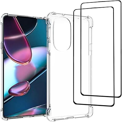 [1+2] coque de protection pour motorola edge 30 pro avec protecteur d'écran en verre (2 pièces) coque de protection flexible en tpu [ultra fin] [absorption des chocs] (moto edge 30 pro, transparent). DIAYTAR COTE D'IVOIRE est une plateforme e-commerce dynamique qui se distingue par sa large sélection de produits et son engagement en faveur de la satisfaction client. La boutique en ligne met régulièrement à jour ses collections pour refléter les dernières tendances et offrir aux clients les produits les plus récents et les plus demandés. Cela permet aux clients de rester à la pointe de la mode et de la technologie.