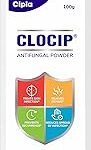 Poudre antifongique cipla clocip, 100 g (paquet de 3)