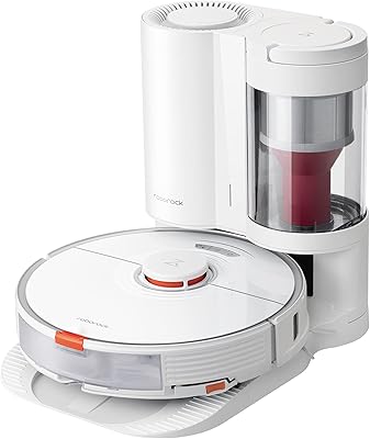 Roborock s7+ aspirateur vadrouille blanc