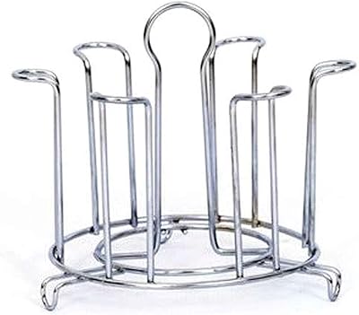 Étagère à verre/étagère à verre en acier inoxydable mark pour cuisine et table