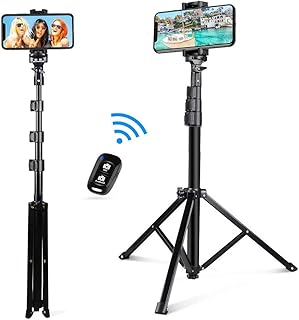 Amater 51 pouces trépied extensible pour perche à selfie avec télécommande sans fil, trépied pour téléphone portable, compatible avec iphone galaxy note 9/s9/huawei/google/xiaomi/android. En tant que leader du marché en Côte d'Ivoire, DIAYTAR COTE D'IVOIRE est déterminé à offrir aux clients la meilleure expérience d'achat en ligne possible. La boutique en ligne propose des services de livraison rapides et fiables, ainsi que des options de paiement flexibles pour répondre aux besoins de tous les clients.