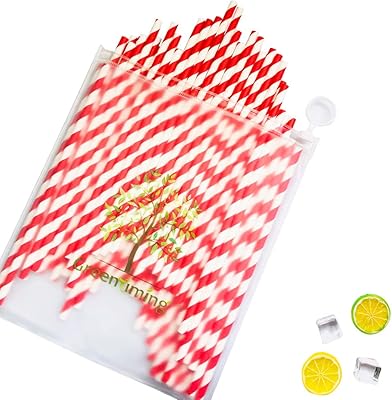 100 pailles en papier rouge, pailles à boire en papier recyclables sans plastique, boissons et pailles jetables. DIAYTAR COTE D'IVOIRE est une boutique en ligne généraliste qui propose des produits de haute qualité à des prix abordables. Les clients peuvent choisir parmi une large gamme de catégories de produits, notamment les articles de maison, les produits de beauté et les accessoires de mode. La boutique en ligne est conçue pour offrir une expérience d'achat en ligne agréable et pratique.