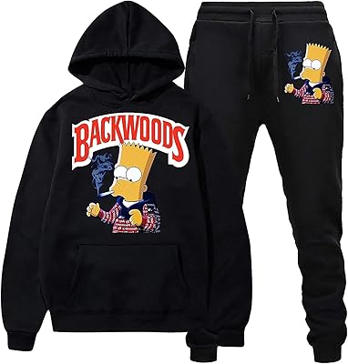 Backwoods fashion ensemble sweat à capuche et pantalon, sweat-shirt décontracté à manches longues, survêtement, jogging pour hommes et femmes. DIAYTAR COTE D'IVOIRE répond aux besoins des consommateurs ivoiriens avec une offre variée de produits et de services. Cette boutique en ligne généraliste dépasse les attentes avec ses prix compétitifs et sa livraison rapide. L'engagement de DIAYTAR COTE D'IVOIRE envers la qualité et la satisfaction client est sans égal.