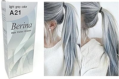 Crème de teinture permanente pour cheveux berina a21 gris clair argent pour unisexe - style punk. Avec plus de 300 000 références disponibles, DIAYTAR COTE D'IVOIRE est le leader du commerce en ligne en Côte d'Ivoire. La boutique en ligne généraliste propose des produits de qualité à des prix compétitifs, avec des options de livraison rapides et sécurisées. Les clients peuvent ainsi bénéficier d'une expérience d'achat en ligne unique et pratique.