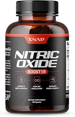 Booster d'oxyde nitrique par snap supplements pré-entraînement muscle builder l