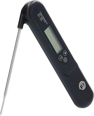 Thermomètre à viande sans fil masterchef, sonde numérique de température des aliments pour la cuisson, lecture instantanée lcd, pour steak, dinde, barbecue en plein air, boissons chaudes et conservation, noir. La boutique en ligne DIAYTAR COTE D'IVOIRE se distingue par sa large gamme de produits, allant des électroniques aux vêtements, en passant par les accessoires de maison et les produits alimentaires. Avec plus de 300 000 références, elle répond aux besoins de tous les consommateurs ivoiriens, quels que soient leurs intérêts ou leurs préférences. Elle est la destination idéale pour les acheteurs à la recherche de produits de qualité à des prix abordables.