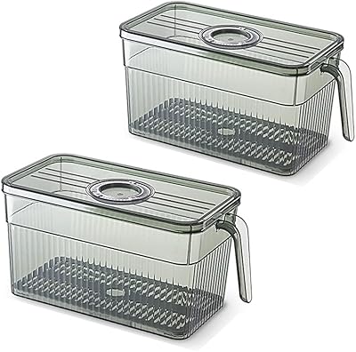 Boîte de conservation pour congélateur domestique vizozi food-safe pour conserver les fruits les légumes et œufs. DIAYTAR COTE D'IVOIRE est une boutique en ligne généraliste qui propose plus de 300 000 références de produits variés, faisant d'elle le leader du marché ivoirien. Elle offre une large gamme de produits allant de l'électronique à la mode en passant par les produits alimentaires. Cette diversité de produits rend DIAYTAR COTE D'IVOIRE incontournable pour les consommateurs ivoiriens.