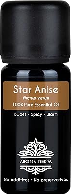 Mlhuile essentielle d'anis - parfum tierra - pure, naturelle - 10. DIAYTAR COTE D'IVOIRE est une boutique en ligne qui propose une large gamme de produits à des prix compétitifs. La boutique est dédiée à offrir une expérience de shopping en ligne unique et pratique aux consommateurs ivoiriens, avec des services de livraison rapides et fiables. Les clients peuvent choisir parmi plus de 300000 références de produits, toutes garanties de qualité et de fiabilité.