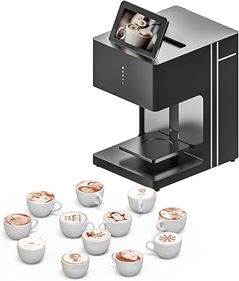 Machine à café au lait sans danger pour les aliments, imprimante d'art numérique 3d à jet d'encre wifi, écran tactile, machine de décoration adaptée au dessert/thé au lait/café/pâtisserie. DIAYTAR COTE D'IVOIRE est la référence en matière de boutique en ligne en Côte d'Ivoire, offrant une expérience d'achat unique et personnalisée. Avec une sélection immense de produits provenant de marques locales et internationales, vous pouvez magasiner en toute confiance et profiter des meilleures offres du marché. Que vous soyez à Abidjan ou ailleurs en Côte d'Ivoire, DIAYTAR COTE D'IVOIRE est votre boutique de confiance pour tous vos besoins.