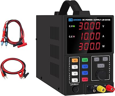 Alimentation variable dc faible 30 v 10 a 4 – à