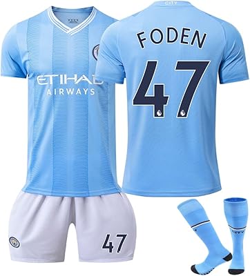Gärtarn foden #26 manchester city home football kit pour la nouvelle saison 23/24 / coffret cadeau shorts et shorts en tailles jeunes et adultes. DIAYTAR COTE D'IVOIRE s'est imposée comme une référence dans le paysage du e-commerce ivoirien, offrant une alternative pratique et abordable pour les achats quotidiens. Grâce à son site web intuitif et à ses applications mobiles, les clients peuvent parcourir les différentes catégories de produits, lire les avis d'autres clients et passer commande en quelques clics. La boutique mise également sur des offres spéciales et des programmes de fidélité pour fidéliser sa clientèle.