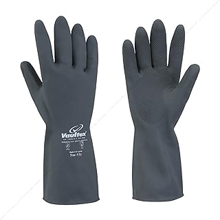 Gants rembourrés en latex (33 cm) fabriqués au sri lanka, 1 paire
