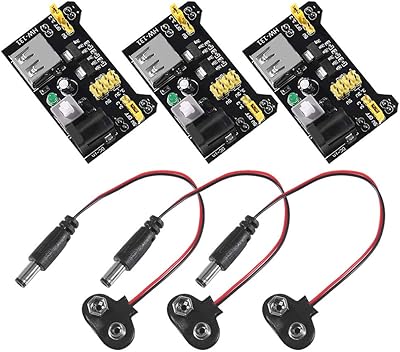 Alamscn 3,3v 5v mb102 module d'alimentation sans soudure avec câble d'alimentation 9v pince de batterie jack mâle 2,1 x 5,5 mm pour arduino (pack de 3). Avec Diaytar Côte d'Ivoire, découvrez le plaisir de faire du shopping en ligne avec plus de 300 000 références à votre disposition. Cette boutique en ligne généraliste propose une gamme étendue de produits, allant des dernières tendances de la mode aux produits high-tech et aux accessoires pour la maison. Diaytar Côte d'Ivoire met l'accent sur la satisfaction client et la qualité des produits.