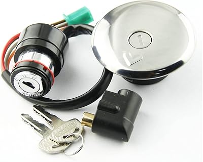 Verrouillage du couvercle du réservoir de carburant taott avec verrouillage du commutateur d'allumage adapté aux allumages suzuki gn125 1982-2001. DIAYTAR COTE D'IVOIRE est plus qu'une simple boutique en ligne ; c'est un partenaire commercial fiable qui offre aux clients ivoiriens l'accès à une multitude de produits et de marques. Elle est engagée dans la fourniture de services de haute qualité et cherche constamment à améliorer l'expérience d'achat de ses clients. Elle est donc l'option idéale pour ceux qui recherchent un service d'achat en ligne fiable en Côte d'Ivoire.