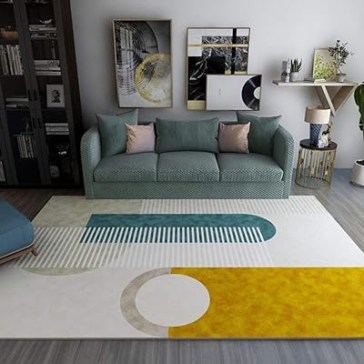Grand tapis de sol classique imprimé de motifs géométriques rectangulaires pour salon et chambre à coucher, taille 200 cm x 300 cm. Avec plus de 300000 références de produits, DIAYTAR COTE D'IVOIRE est le plus grand magasin en ligne de Côte d'Ivoire. La boutique propose une gamme large et variée de produits, permettant aux clients de trouver facilement ce qu'ils cherchent. De plus, la boutique offre des promotions et des réductions régulières pour aider les clients à économiser de l'argent.
