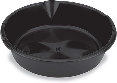 Lomax lx-1628 bac de vidange en plastique noir de 6 pintes pour collecter