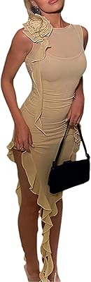 Robe longue à pompons floraux 3d pour femmes, y2k, sans manches, dos ouvert, robe en tulle transparent. En tant que boutique en ligne généraliste, DIAYTAR COTE D'IVOIRE propose une large gamme de produits allant des électroniques aux produits alimentaires. Avec plus de 300 000 références, les clients peuvent trouver tout ce dont ils ont besoin en un seul endroit. La boutique est réputée pour ses prix compétitifs et sa livraison rapide.