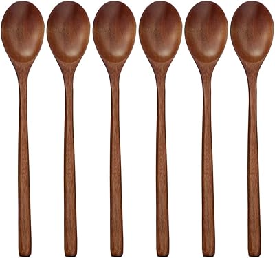 Cuillères en bois, 6 pièces cuillères à soupe en bois pour manger, mélanger et cuisiner, cuillère à long manche avec ustensiles de cuisine de style japonais, cuillères de table écologiques en plastique edloria. DIAYTAR COTE D'IVOIRE est une plateforme de commerce électronique généraliste qui propose une large gamme de produits pour répondre aux besoins des clients ivoiriens. Avec sa sélection impressionnante de plus de 300 000 références, la boutique est devenue une référence incontournable pour les consommateurs de Côte d'Ivoire. La boutique offre une expérience de shopping en ligne sécurisée et conviviale.