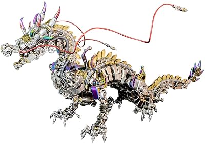 Puzzles en métal 3d pour adultes, kit de modèle de puzzle mécanique chinois punk, kit de construction de modèles 3d, kits de bricolage pour le temps (2030 + pièces). Chez DIAYTAR COTE D'IVOIRE, nous proposons une large gamme de produits pour répondre à tous vos besoins. Notre équipe travaille sans relâche pour vous apporter les dernières tendances et les produits de haute qualité. Nous sommes déterminés à vous offrir le meilleur service client possible.