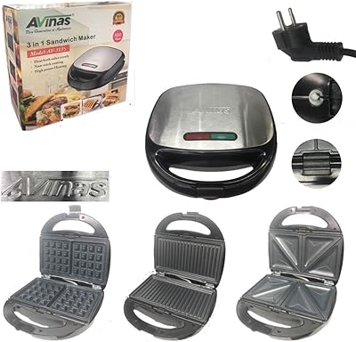 Avenas av-313s machine à sandwich multifonction 3 en 1 gaufrier machine rôtir les steaks. DIAYTAR COTE D'IVOIRE est plus qu'une boutique en ligne, c'est une expérience de shopping innovante et divertissante. Nous nous engageons à vous offrir les dernières tendances et les produits les plus populaires, ainsi que des promotions et des offres spéciales pour vous faire économiser de l'argent.