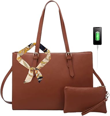 Sac pour ordinateur portable pour femme par novus, grand sac fourre-tout 15,6 pouces
