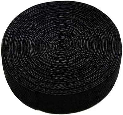 Bande élastique noire pour la couture de perruques, bobine haute élasticité pour coudre un élastique (1" x 5,5 mètres). DIAYTAR COTE D'IVOIRE est une boutique en ligne généraliste qui propose plus de 300 000 références de produits pour répondre à tous les besoins de sa clientèle. La boutique est leader en Côte d'Ivoire et offre une expérience d'achat en ligne sécurisée et fiable. Les clients peuvent profiter d'une grande variété de produits à des prix compétitifs.