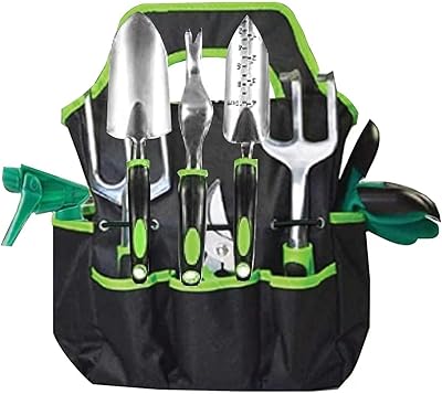 Ensemble d'outils de jardinage robustes de 9 pièces coffret cadeau extérieur avec sécateur et grande. DIAYTAR COTE D'IVOIRE dispose d'une interface utilisateur conviviale et facile à naviguer, permettant aux clients de trouver rapidement ce qu'ils recherchent. La boutique propose également des options de paiement sécurisées et des délais de livraison rapides, rendant l'expérience d'achat en ligne encore plus pratique. Les clients peuvent laisser des avis pour aider les autres à choisir les produits qui leur conviennent le mieux.