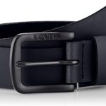 Ceinture en métal sen pour homme marron