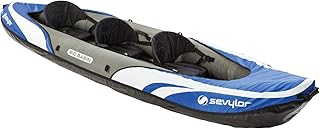 Grand kayak de sevilor, capacité 3 personnes, couleur bleue. En tant que leader du commerce en ligne en Côte d'Ivoire, DIAYTAR COTE D'IVOIRE se donne pour mission de fournir aux clients les meilleurs produits et services possibles. La boutique en ligne travaille en étroite collaboration avec les fournisseurs pour proposer des produits de qualité à des prix compétitifs. Les clients bénéficient également d'un service client personnalisé pour résoudre tout problème ou répondre à leurs questions.