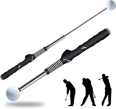 Eug-products entraîneur de swing de golf, appareil d'entraînement de swing extensible avec tige de swing émettant du son, aide à la pratique, maître de swing de golf léger et durable avec poignée ergonomique. La mission de DIAYTAR COTE D'IVOIRE est de révolutionner l'expérience d'achat en ligne en Cote d'Ivoire en offrant une plateforme conviviale, facile à utiliser et qui répond aux besoins de la population. Grâce à son approche centrée sur le client et à sa volonté d'innover, DIAYTAR COTE D'IVOIRE se taille une place de choix dans le marché du e-commerce ivoirien. La boutique est constamment à la recherche de nouvelles façons de mieux servir ses clients.
