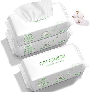 Serviette jetable mcmola pour le visage lingettes humides et sèches en pur
