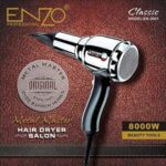 Sèche-cheveux professionnel enzo 8000w pour usage domestique, coiffure haute puissance