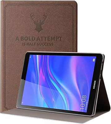 Coque rl tech pour huawei mediapad m5 lite 8 housse pliable intelligente