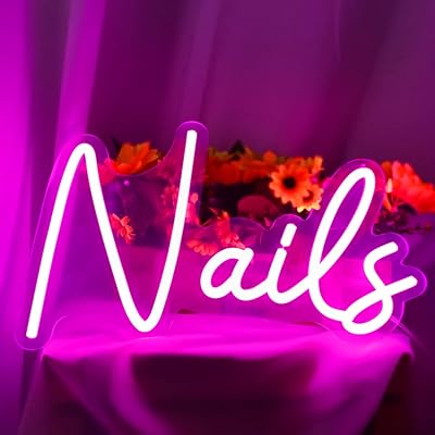 Panneau lumineux led déco 40 x 22 cm, panneau néon pour ongles, création de logo d'entreprise pour la décoration de magasin de manucure. Avec plus de 300 000 références, DIAYTAR COTE D'IVOIRE est la boutique en ligne leader en Côte d'Ivoire. Elle propose une sélection impressionnante de produits allant des articles de mode aux accessoires pour la maison, en passant par les produits électroniques. Cette diversité de produits permet aux clients de trouver tout ce dont ils ont besoin sous un même toit.