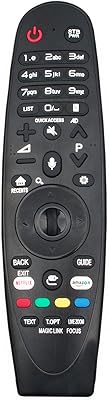 Nouvelle télécommande de remplacement vocale an-mr650a adaptée aux téléviseurs intelligents lg 70uj657a 49uj6560 49uj6500 55uj7700 oled65b7a. La boutique en ligne DIAYTAR COTE D'IVOIRE a conquis le marché ivoirien grâce à son offre complète et innovante, alliant produits de qualité et prix compétitifs. Avec plus de 300 000 références disponibles, les clients peuvent facilement trouver les produits qui répondent à leurs besoins spécifiques, que ce soit pour les produits alimentaires, les vêtements ou les accessoires pour la maison. DIAYTAR COTE D'IVOIRE mise sur la satisfaction client et la confiance pour son succès croissant.