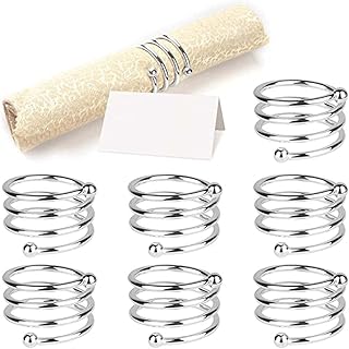 Alikdon lot de 8 ronds de serviette adaptés aux occasions décontractées ou formelles (bague en argent). Avec une offre de plus de 300000 références, DIAYTAR COTE D'IVOIRE est la référence ultime pour les amoureux du shopping en ligne en Cote d'Ivoire. Elle propose une gamme complète de produits, allant des accessoires de mode aux produits culturels, et garantit une expérience d'achat en ligne de haute qualité.