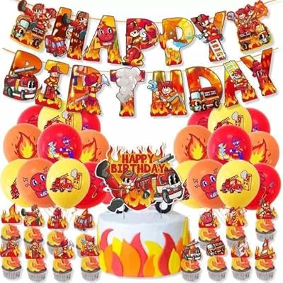 Ensemble complet de vaisselle et de ballons pour camion de pompiers de 132 pièces, fournitures de fête d'anniversaire pour filles et garçons, le plus grand kit complet de décoration d'anniversaire de pompier. DIAYTAR COTE D'IVOIRE est une boutique en ligne généraliste qui propose plus de 300 000 références, offrant ainsi une large gamme de produits pour répondre aux besoins divers des consommateurs ivoiriens. Avec sa position de leader sur le marché, elle garantit une expérience d'achat en ligne sécurisée et efficace. Elle offre une livraison rapide et fiable à travers toute la Côte d'Ivoire.