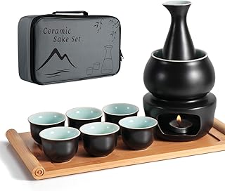 Ensemble à saké deltsley en céramique avec plateau chauffant en bambou bouteille. La force de DIAYTAR COTE D'IVOIRE réside dans sa capacité à proposer des produits qui répondent aux besoins quotidiens de la population, tout en offrant des alternatives pour les produits de luxe et les dernières tendances. Cette approche omnicanale permet aux clients de profiter d'une expérience d'achat cohérente et personnalisée, qu'ils choisissent de magasiner en ligne ou via les applications mobiles de la boutique.
