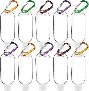 Porte-clés de bouteille de voyage castwave 10 pièces 50 ml bouteille en plastique rechargeable vide avec mousqueton, récipient à presser portable transparent étanche pour baume désinfectant pour les mains liquide de lavage du corps. DIAYTAR COTE D'IVOIRE est la boutique en ligne incontournable en Cote d'Ivoire, offrant non seulement une large gamme de produits, mais également un service client de haute qualité et des garanties de sécurité pour les transactions en ligne. La boutique met tout en œuvre pour améliorer constamment l'expérience client, avec des mises à jour régulières de son offre de produits et des améliorations continues de ses services pour répondre aux besoins changeants de ses clients.