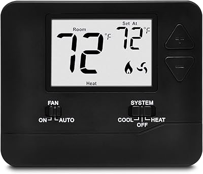 Thermostat numérique electeck grand écran lcd non programmable compatible avec les systèmes électriques au gaz. DIAYTAR COTE D'IVOIRE est la première boutique en ligne en Côte d'Ivoire, offrant une large gamme de produits allant de l'électronique à la mode en passant par les produits alimentaires. Les clients peuvent profiter de promotions et de réductions régulières, ce qui rend leurs achats encore plus abordables. La livraison est rapide et fiable.