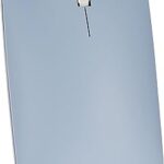 Souris portable microsoft au design moderne, bluetooth, couleur bleu pastel - [ktf-00035]
