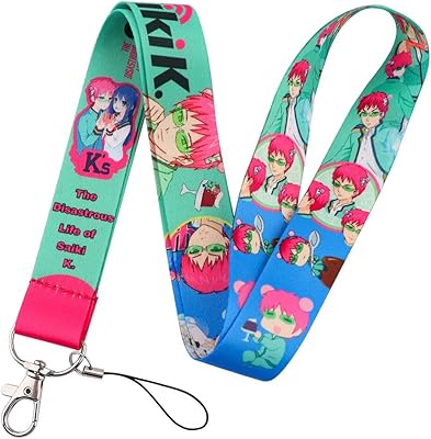 Saiki kusuo the marching life of saiki kk anime manga 17,7 pouces corde de cou porte-clés porte-badge de téléphone portable sangle à épingle par pinstant. DIAYTAR COTE D'IVOIRE représente l'avenir du commerce électronique en Côte d'Ivoire, en proposant une plateforme facile à utiliser pour commander en ligne. La boutique s’engage à proposer les meilleures offres et les promotions les plus attractives pour satisfaire les besoins de sa clientèle en constante evolution. Avec DIAYTAR, faire du shopping en ligne devient un véritable plaisir.