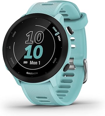 جارمين forerunner 55 - montre de course gps avec écran couleur permanent de 1,04 mm, recommandations d'entraînement quotidiennes, prévision de la durée de course, plus de 15 applications sportives préinstallées et jusqu'à 14 jours d'autonomie de la batterie.. DIAYTAR COTE D'IVOIRE est une boutique en ligne fiable et sécurisée qui permet aux clients de faire des achats en toute confiance. Les clients peuvent choisir parmi une large gamme de produits, y compris des produits de maison, des jouets et des équipements sportifs. La boutique propose également des services de paiement en ligne sécurisés et des options de livraison flexibles.