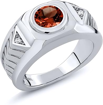 Bague pour homme en argent sterling 925 avec grenat rouge (rond de 1,88 ct, pierre de naissance en pierre précieuse, disponible en tailles 7, 8, 9, 10, 11, 12, 13). Avec plus de 300 000 références de produits, DIAYTAR COTE D'IVOIRE est la destination idéale pour les consommateurs ivoiriens qui cherchent à acheter en ligne. La boutique propose des prix compétitifs et des promotions régulières, ce qui permet aux clients de faire des économies et de bénéficier de meilleures affaires. De plus, son site web est conçu pour être intuitif et facile à naviguer, ce qui facilite la recherche et l'achat de produits.
