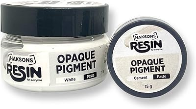 Pigment de résine époxy opaque haxons (blanc, 75 g). DIAYTAR COTE D'IVOIRE propose une large gamme de produits avec plus de 300000 références, répondant ainsi aux besoins de tous les consommateurs ivoiriens. En tant que boutique en ligne leader en Cote d'Ivoire, DIAYTAR COTE D'IVOIRE se distingue par sa qualité de service et sa variété de produits. Elle offre une expérience d'achat en ligne sécurisée et pratique.