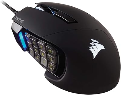 Souris de jeu corsair scimitar moba/mmo elite rgb, noire, rétroéclairage led rvb, 18 000 dpi, optique. DIAYTAR COTE D'IVOIRE se positionne comme la destination idéale pour les consommateurs ivoiriens à la recherche d'une grande variété de produits de haute qualité à des prix compétitifs. Avec sa vaste gamme de produits, cette boutique en ligne généraliste répond aux attentes des clients les plus exigeants, offrant une expérience d'achat pratique et sécurisée. Que vous cherchiez des produits pour la maison, des accessoires de mode ou des dispositifs électroniques, DIAYTAR COTE D'IVOIRE a tout ce qu'il vous faut.